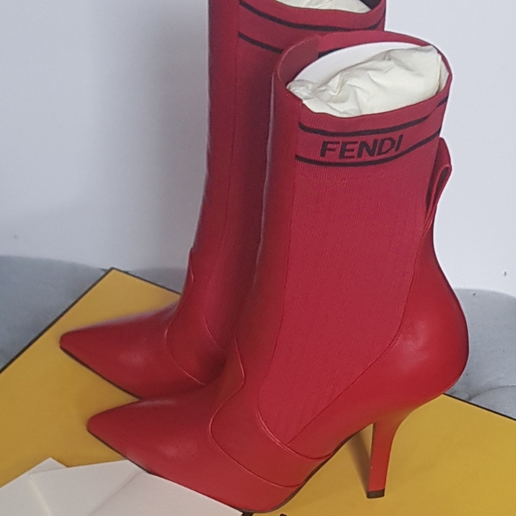 FENDI Rockoko booties - Picture 3 of 15